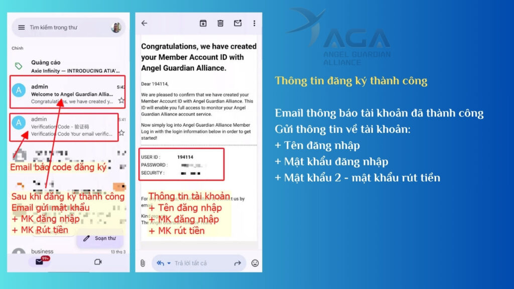 Đăng ký thành không AGA